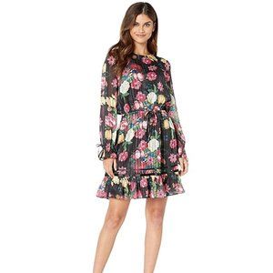 NWT Juicy Couture Black Label Floral Dress Medium